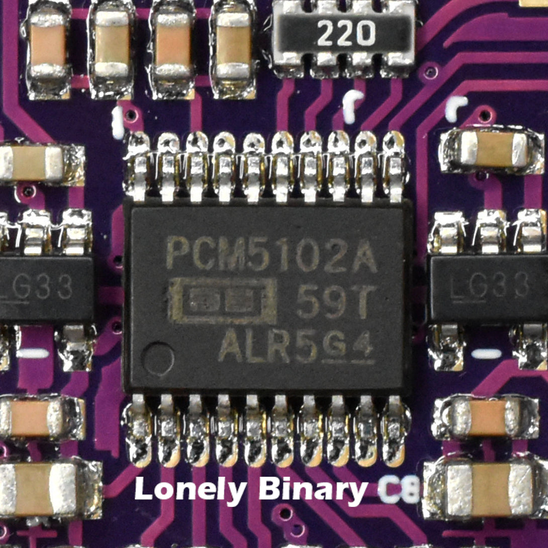 PCM5102 I2S Stereo DAC Decoder – Lonely Binary
