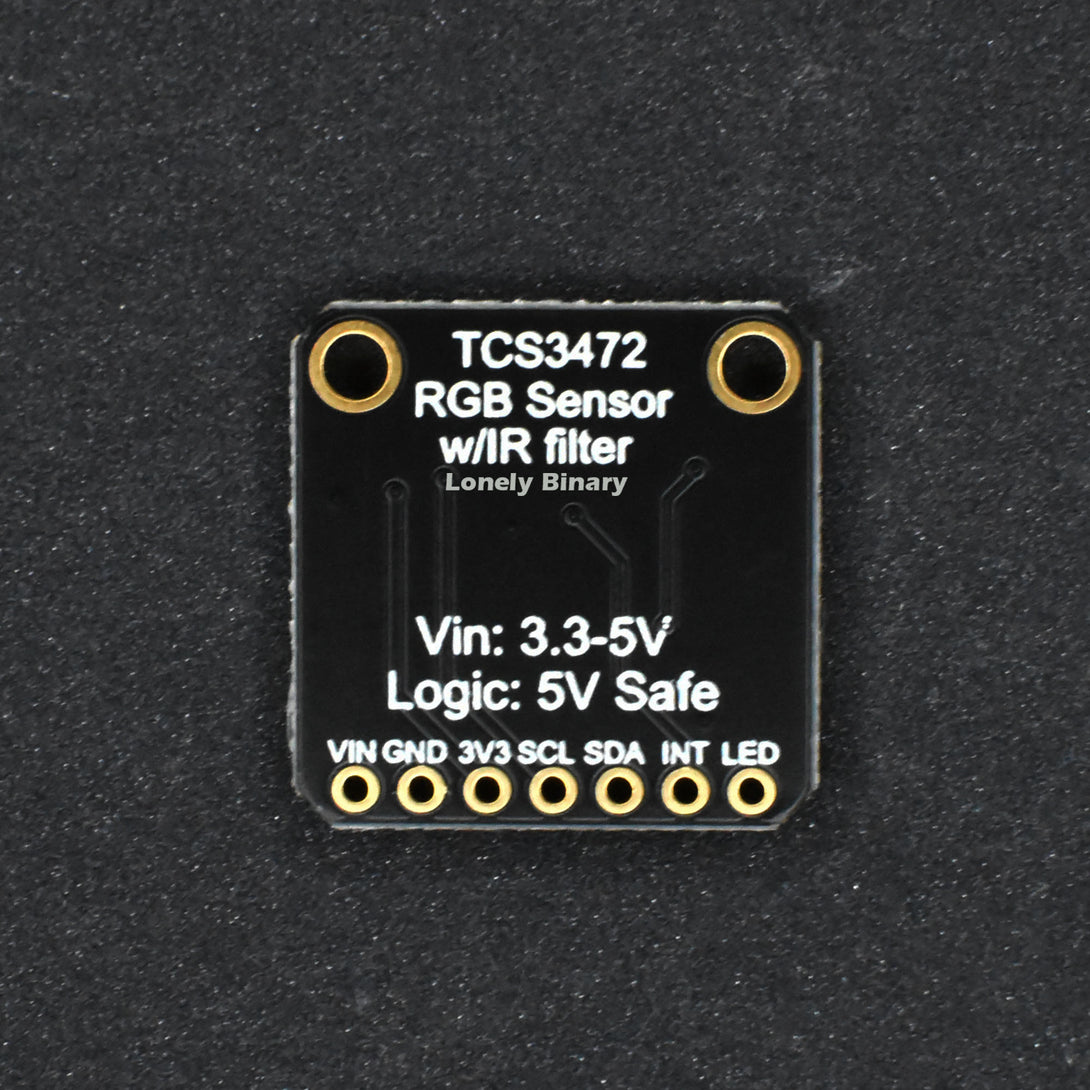 TCS34725 16-bit RGB Colour Sensor – Lonely Binary