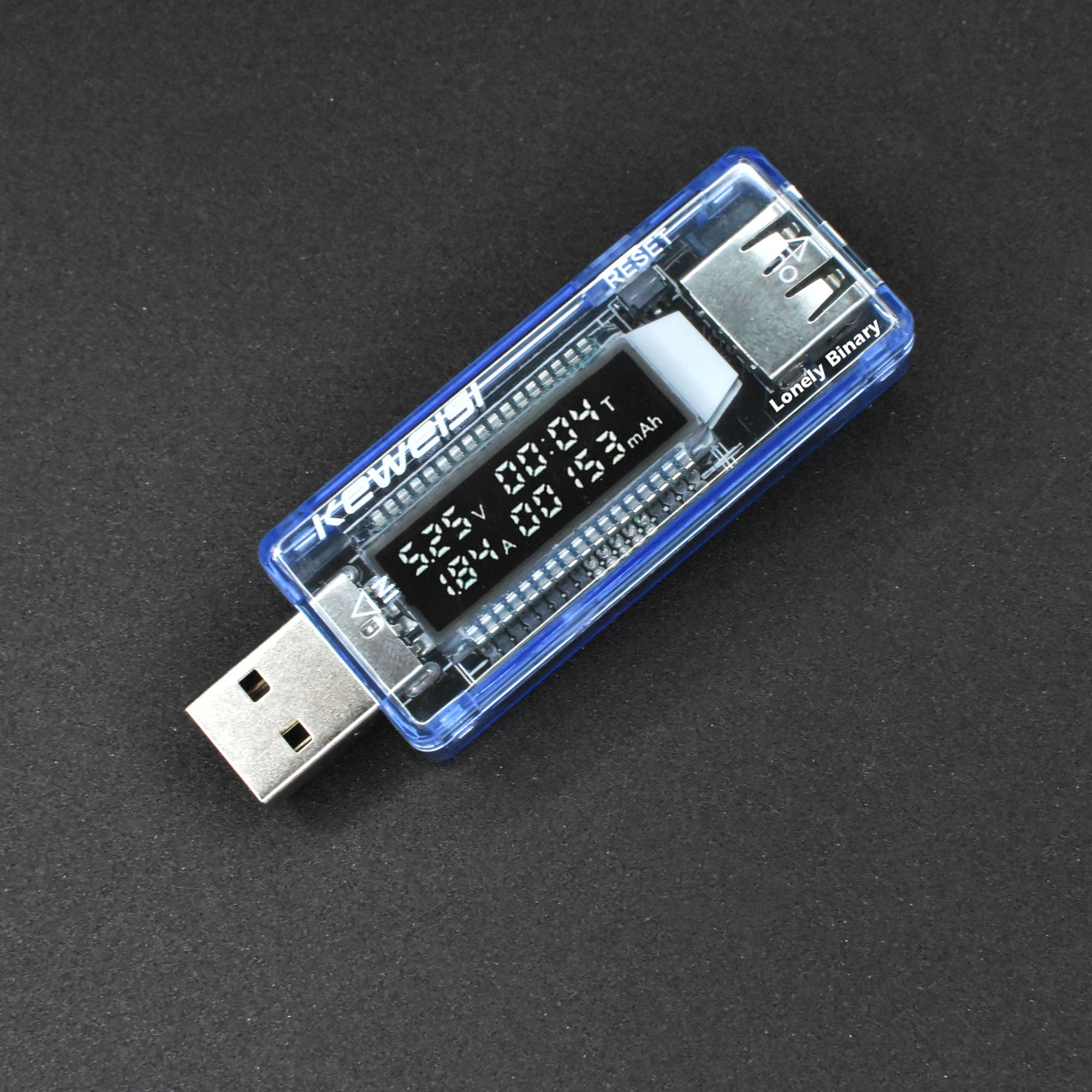 KWS-V20 USB Current Voltage Voltmeter Tester – Lonely Binary