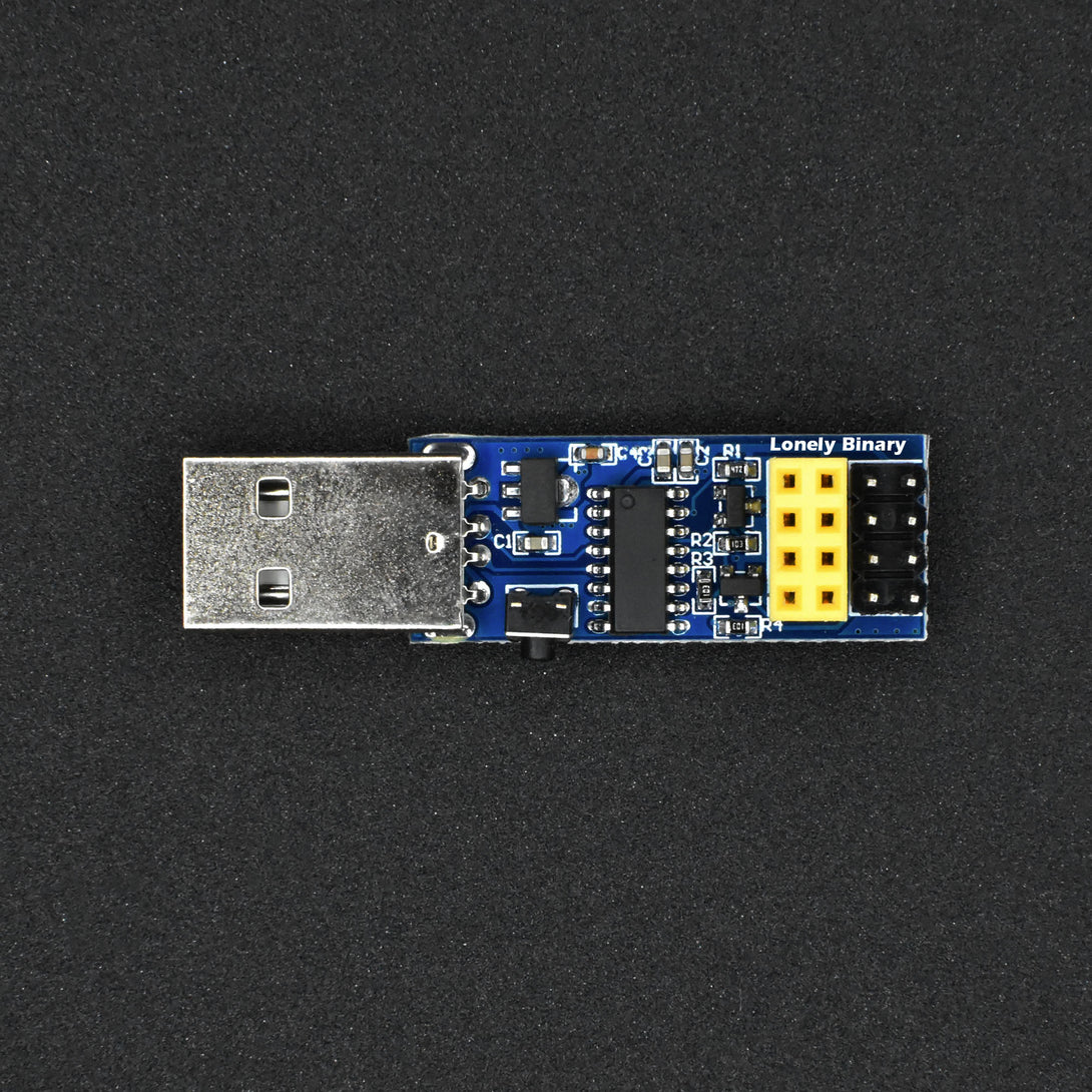 USB Programmer Adapter for ESP-01S – Lonely Binary