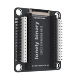 ESP32 Expansion Base swung 30 degrees away on its left edge
