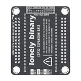 Underside of the ESP32 Expansion Base with the display connector pin mapping