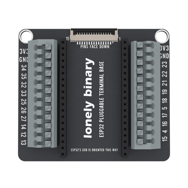 ESP32 Pluggable Terminal Base