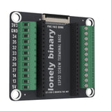 ESP32 Screw Terminal Base swung 30 degrees away on its left edge