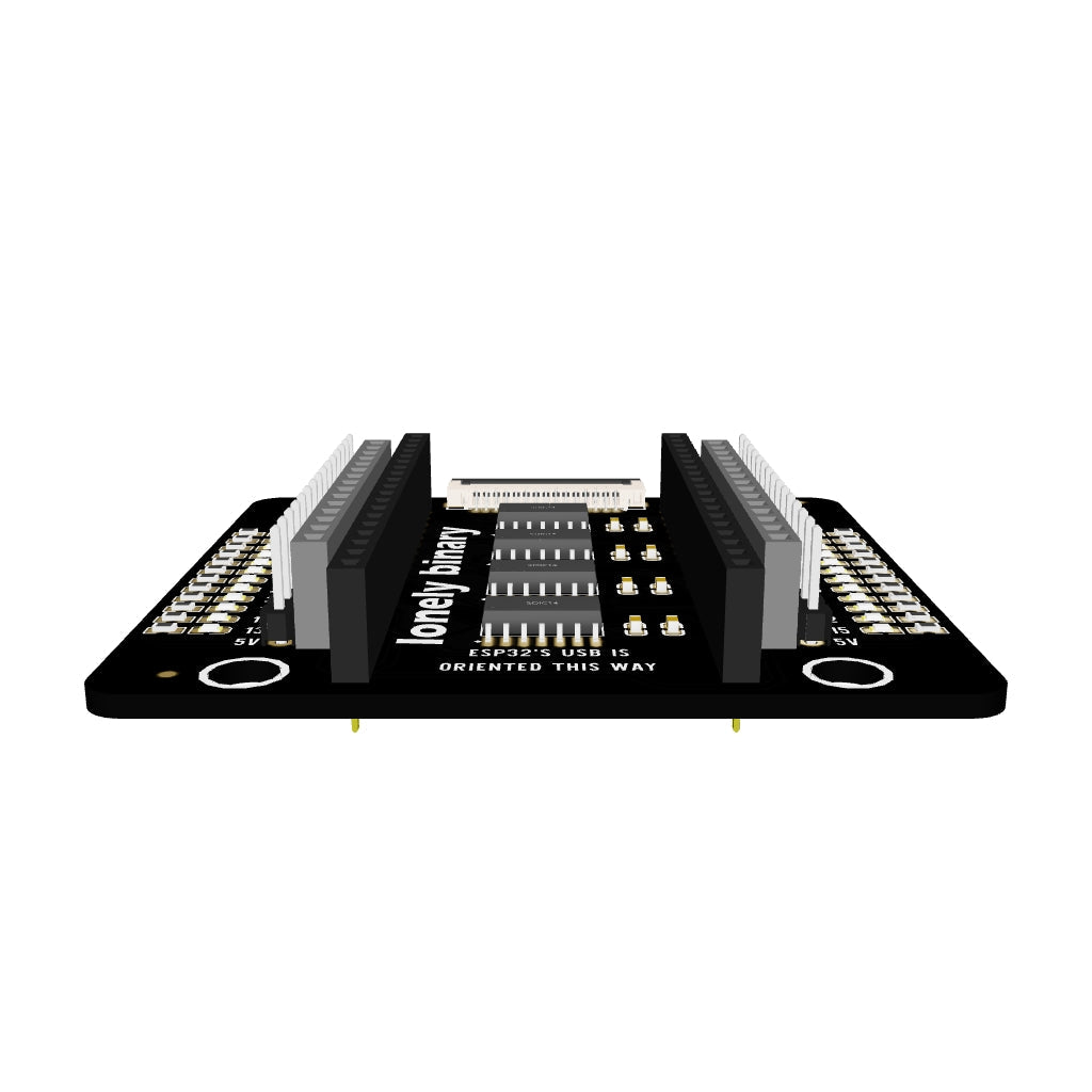 ESP32 Gold Edition + PinPulse Shield, 3-Pack