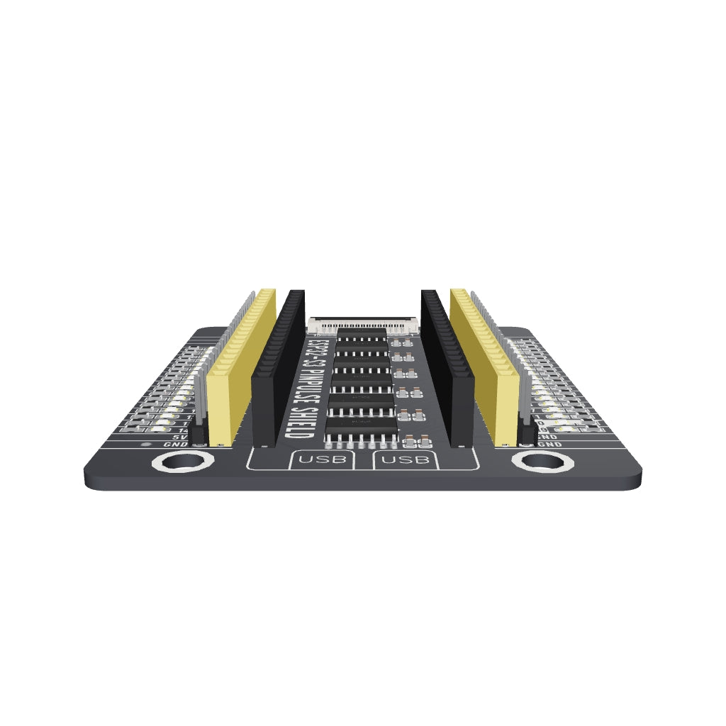 ESP32-S3 Gold Edition + PinPulse Shield, 3-Pack