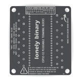 Underside of the ESP32-S3 Pluggable Terminal Base with the display connector pin mapping
