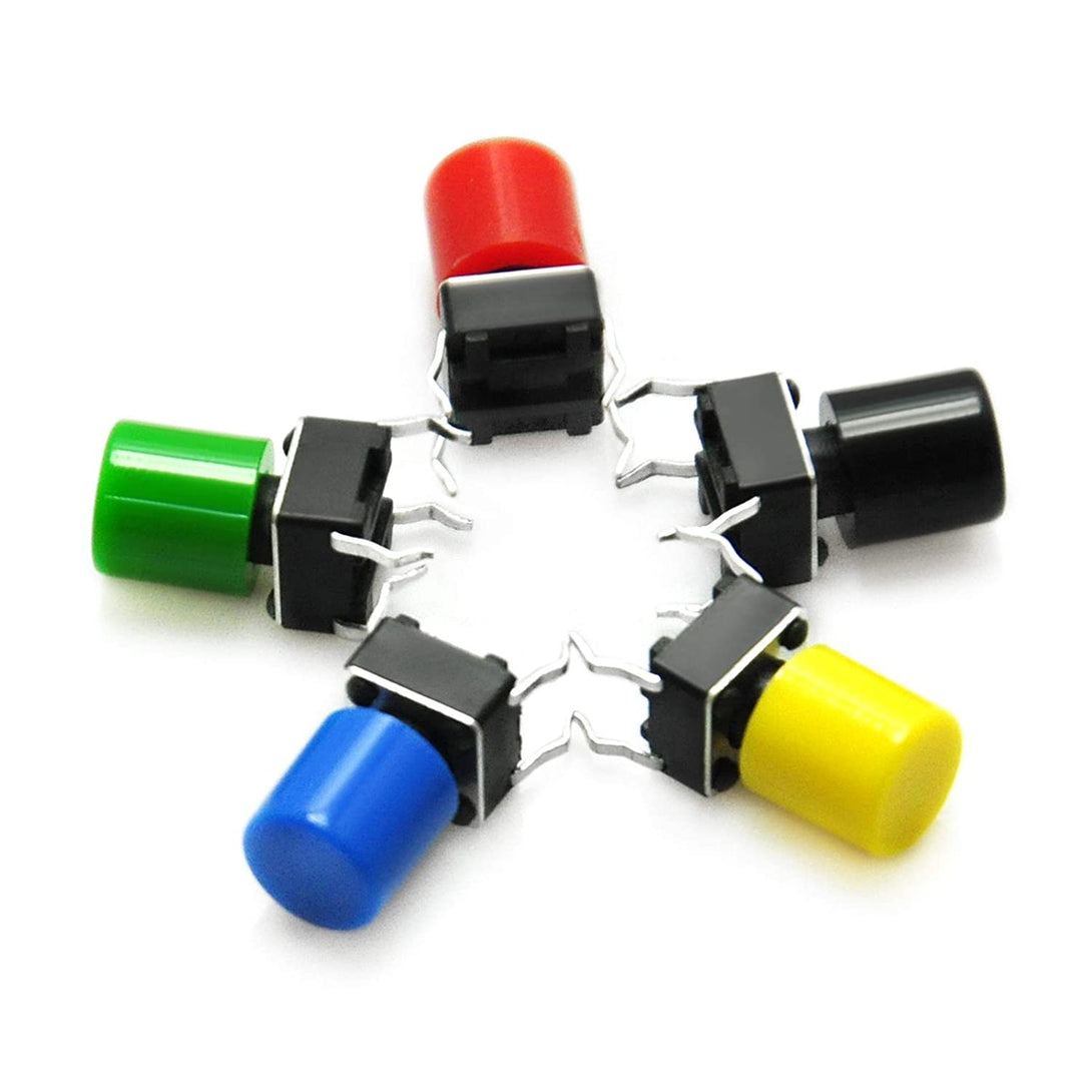 Tactile Push Button Caps 6x6x9mm – Lonely Binary